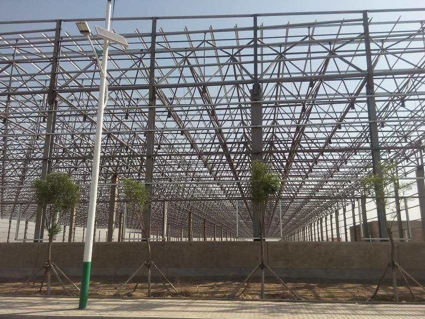 福建汽车工业厂房网架