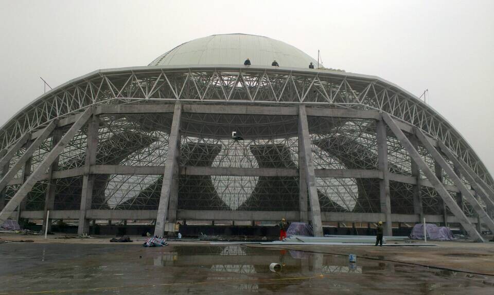 福建温泉馆网架工程